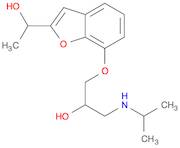 1-((2-(1-Hydroxyethyl)benzofuran-7-yl)oxy)-3-(isopropylamino)propan-2-ol