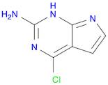 2-Amino-4-chloropyrrolo[2,3-d]pyrimidine