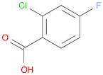 2-Chloro-4-fluorobenzoic acid