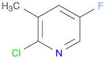 2-Chloro-5-fluoro-3-methylpyridine