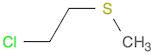 2-Chloroethyl methyl sulfide