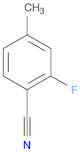 2-Fluoro-4-methylbenzonitrile