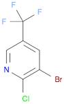 3-Bromo-2-chloro-5-(trifluoromethyl)pyridine