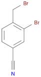 3-Bromo-4-(bromomethyl)benzonitrile