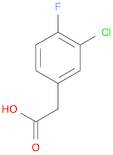 3-Chloro-4-fluorophenylacetic acid