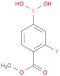 3-Fluoro-4-Methoxycarbonylphenylboronic Acid