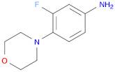 3-Fluoro-4-morpholinoaniline