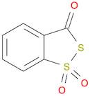 3H-1,2-Benzodithiol-3-one, 1,1-dioxide