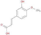 3-Hydroxy-4-methoxycinnamic acid