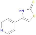 4-(4-Pyridinyl)thiazole-2-thiol