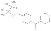 Morpholino(4-(4,4,5,5-tetramethyl-1,3,2-dioxaborolan-2-yl)phenyl)methanone