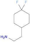 4,4-Difluorocyclohexaneethanamine