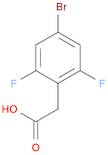 4-Bromo-2,6-difluorophenylacetic acid