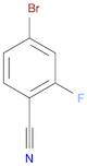 4-Bromo-2-fluorobenzonitrile