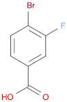 4-Bromo-3-fluorobenzoic acid