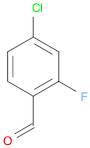 4-Chloro-2-fluorobenzaldehyde