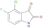 4-Chloro-5-fluoro-1H-indole-2,3-dione