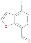 4-Fluorobenzofuran-7-carbaldehyde