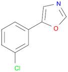 5-(3-Chlorophenyl)-1,3-oxazole