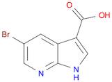 5-Bromo-1H-pyrrolo[2,3-b]pyridine-3-carboxylic acid