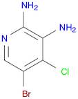 5-Bromo-4-chloropyridine-2,3-diamine