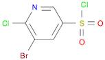 5-Bromo-6-chloropyridine-3-sulfonyl chloride