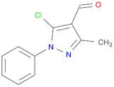 5-Chloro-3-methyl-1-phenyl-1H-pyrazole-4-carbaldehyde