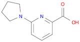 6-(Pyrrolidin-1-yl)picolinic acid