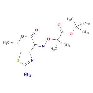 4-Thiazoleacetic acid, 2-amino-α-[[2-(1,1-dimethylethoxy)-1,1-dimethyl-2-oxoethoxy]imino]-, ethyl …