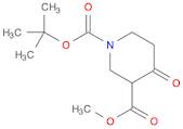 1-tert-Butyl 3-methyl 4-oxopiperidine-1,3-dicarboxylate