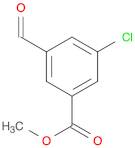 Methyl 3-chloro-5-formylbenzoate