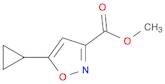 Methyl 5-cyclopropylisoxazole-3-carboxylate