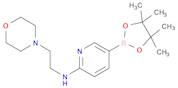 N-(2-Morpholinoethyl)-5-(4,4,5,5-tetramethyl-1,3,2-dioxaborolan-2-yl)pyridin-2-amine