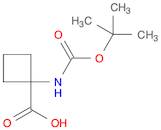 1-((tert-Butoxycarbonyl)amino)cyclobutanecarboxylic acid