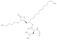 L-Leucine, N-formyl-, (1S)-1-[[(2S,3S)-3-hexyl-4-oxo-2-oxetanyl]methyl]dodecyl ester