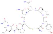 L-Cysteinyl-L-tyrosyl-L-isoleucyl-L-glutaminyl-L-asparaginyl-L-cysteinyl-L-prolyl-L-leucylglycinam…