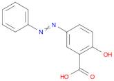 2-Hydroxy-5-(phenyldiazenyl)benzoic acid