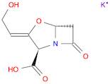 4-Oxa-1-azabicyclo[3.2.0]heptane-2-carboxylic acid, 3-(2-hydroxyethylidene)-7-oxo-, potassium sa...