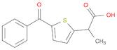 2-[5-(Phenylcarbonyl)-2-thienyl]propanoic acid