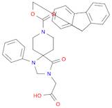 {8-[(9h-fluoren-9-ylmethoxy)carbonyl]-4-oxo-1-phenyl-1,3,8-triazaspiro[4.5]dec-3-yl}acetic acid