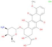 (8S-cis)-10-[(3-Amino-2,3,6-trideoxy-α-L-lyxo-hexopyranosyl)oxy]-7,8,9,10-tetrahydro-6,8,11-trihyd…