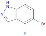 5-BROMO-4-FLUORO-1H-INDAZOLE