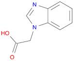 1H-benzimidazol-1-ylacetic acid