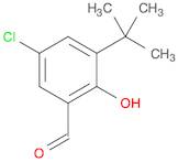 3-(tert-butyl)-5-chloro-2-hydroxybenzaldehyde