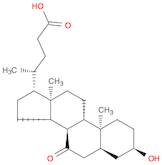 3.α.-Hydroxy-7-oxo-5.β.-cholanic acid