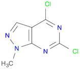 4,6-dichloro-1-methyl-1H-pyrazolo[3,4-d]pyrimidine