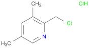 2-(chloromethyl)-3,5-dimethylpyridine hydrochloride