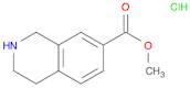 7-Isoquinolinecarboxylic acid, 1,2,3,4-tetrahydro-, methyl ester, hydrochloride