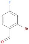 2-Bromo-4-fluorobenzaldehyde