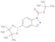 TERT-BUTYL 5-(4,4,5,5-TETRAMETHYL-1,3,2-DIOXABOROLAN-2-YL)-1H-INDAZOLE-1-CARBOXYLATE